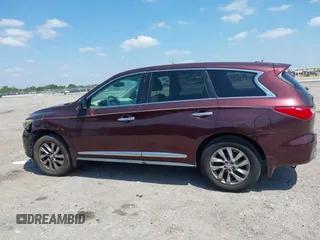 2013 Infiniti JX35 with VIN 5N1AL0MM6DC332579, listed as a IAAI auction lot 42138584 with 137,046 mi miles and . Bid and sale history available at DreamBid. Image 14.