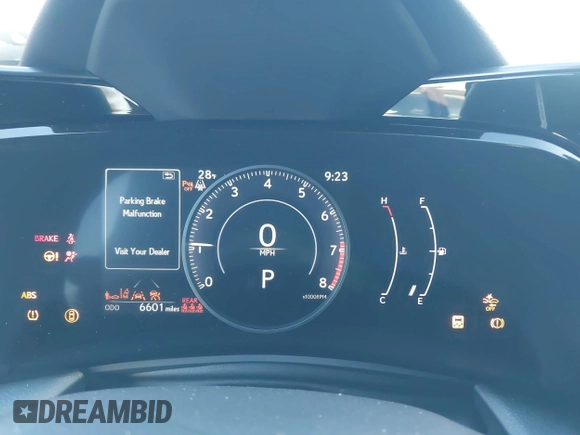 2024 Lexus NX 250 Premium with VIN JTJGDCAZ0R5021297, listed as a IAAI auction lot 40973448 with 6,601 mi miles and . Bid and sale history available at DreamBid. Image 7.