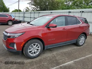 2023 Chevrolet Equinox LT z VIN 3GNAXKEG2PS159789, wystawiony jako Copart lot #55873955 z przebiegiem 22 934 mil mil oraz Szkoda całkowita • Salvage title. Historia ofert i sprzedaży dostępna na DreamBid. Obrazek 1.