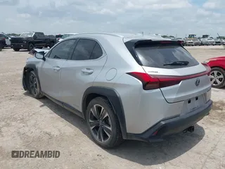 2019 Lexus UX 250h with VIN JTHU9JBH1K2010977, listed as a IAAI auction lot 42403115 with 85,906 mi miles and . Bid and sale history available at DreamBid. Image 3.