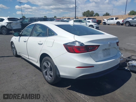 2019 Honda Insight EX with VIN 19XZE4F52KE005648, listed as a IAAI auction lot 41935225 with 68,312 mi miles. Bid and sale history available at carsss.com. Image 15.