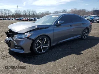 2019 Honda Accord Sedan Sport 1.5T with VIN 1HGCV1F30KA092215, listed as a Copart auction lot 51452845 with 144,414 mi miles and Salvage Title. Bid and sale history available at carsss.com. Image 1.