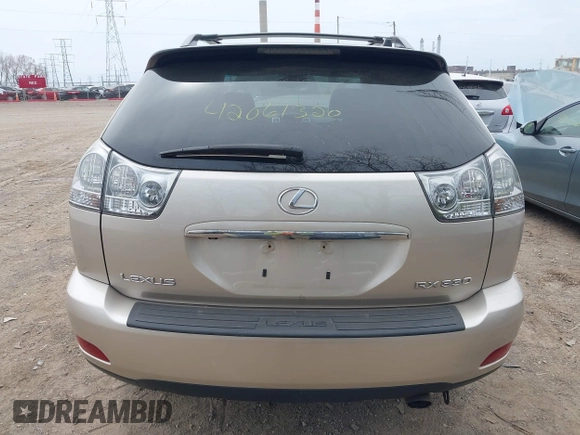 2006 Lexus RX 330 with VIN 2T2HA31U46C094526, listed as a IAAI auction lot 42061320 with 181,000 mi miles and . Bid and sale history available at DreamBid. Image 17.