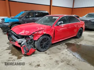 2014 Audi S4 Premium with VIN WAUFGCFL6EA113376, listed as a Copart auction lot 85806714 with 136,744 mi miles and Salvage Title. Bid and sale history available at carsss.com. Image 1.
