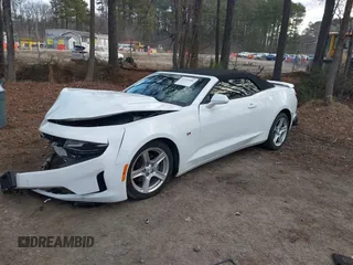 2019 Chevrolet Camaro 1LT with VIN 1G1FB3DXXK0124754, listed as a IAAI auction lot 41169480 with 81,727 mi miles. Bid and sale history available at carsss.com. Image 18.