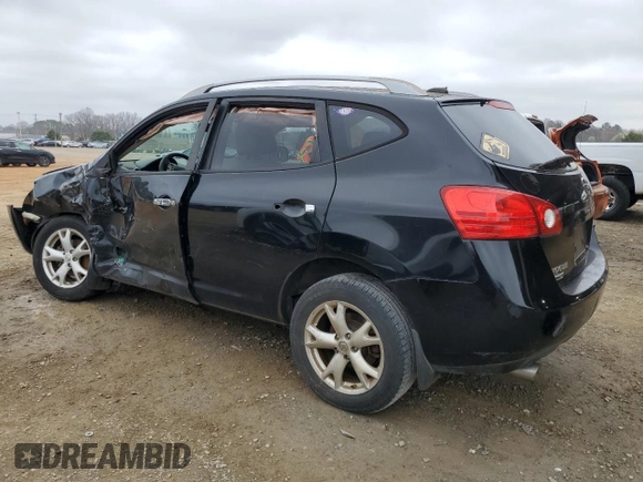 2010 Nissan Rogue S with VIN JN8AS5MTXAW507703, listed as a Copart auction lot 49091615 with 306,367 mi miles and Salvage Title. Bid and sale history available at DreamBid. Image 2.