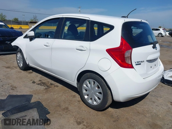 2015 Nissan Note S Plus with VIN 3N1CE2CP3FL445317, listed as a IAAI auction lot 42060112 with 79,030 mi miles and . Bid and sale history available at DreamBid. Image 3.
