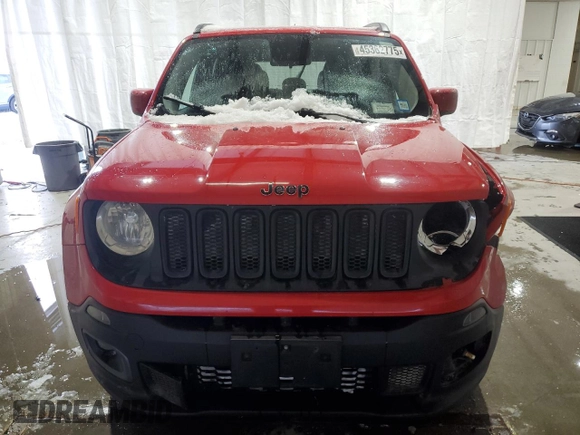 2016 Jeep Renegade Latitude with VIN ZACCJBBT7GPC57884, listed as a Copart auction lot 45362775 with 115,002 mi miles and Salvage Title. Bid and sale history available at carsss.com. Image 5.