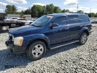 2004 Dodge Durango SLT z VIN 1D4HB48N44F101973, wystawiony jako Copart lot #58158175 z przebiegiem 218 670 mil mil oraz Szkoda całkowita • Salvage title. Historia ofert i sprzedaży dostępna na DreamBid. Obrazek 1.