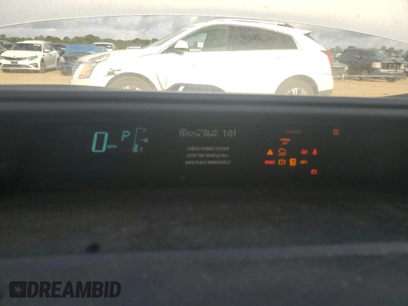 2014 Toyota Prius One with VIN JTDKDTB37E1572299, listed as a Copart auction lot 56252685 with 151,571 mi miles and Clean Title. Bid and sale history available at DreamBid. Image 9.