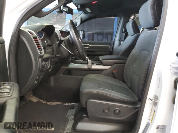 2019 Ram 1500 Big Horn with VIN 1C6SRFFT5KN708244, listed as a Copart auction lot 56981135 with 86,903 mi miles and Salvage title. Bid and sale history available at DreamBid. Image 7.