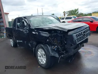2022 Nissan Frontier SV with VIN 1N6ED1EJ3NN666021, listed as a IAAI auction lot 42025666 with 23,615 mi miles and . Bid and sale history available at DreamBid. Image 6.