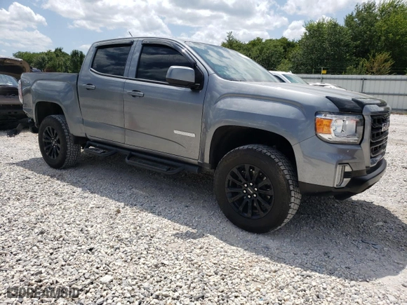 2022 GMC Canyon 4WD Elevation with VIN 1GTG6CEN0N1304675, listed as a Copart auction lot 65222844 with 15,630 mi miles and Salvage Title. Bid and sale history available at carsss.com. Image 4.