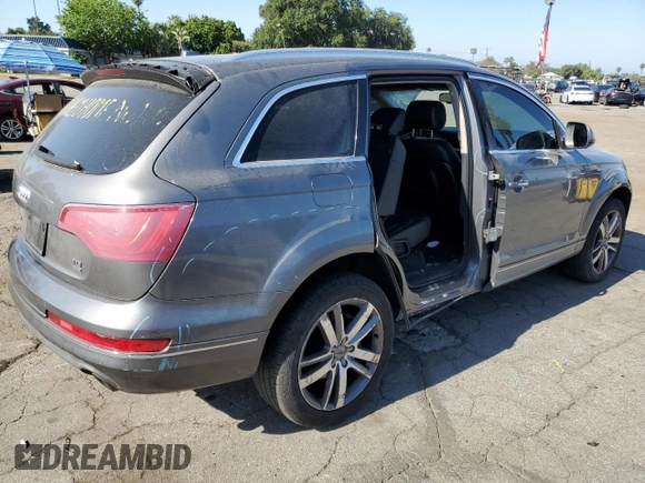 2012 Audi Q7 Premium Plus z VIN WA1LMAFE7CD009828, wystawiony jako Copart lot #56155035 z przebiegiem 91 379 mil mil oraz Szkoda całkowita • Salvage title. Historia ofert i sprzedaży dostępna na DreamBid. Obrazek 3.