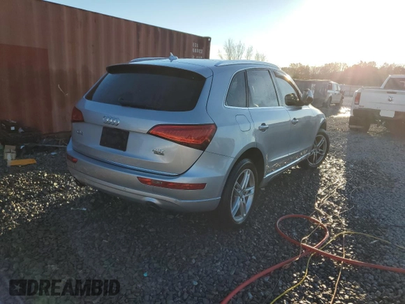 2016 Audi Q5 Premium Plus with VIN WA1L2AFP0GA030437, listed as a Copart auction lot 82995804 with 98,441 mi miles and Salvage Title. Bid and sale history available at carsss.com. Image 3.
