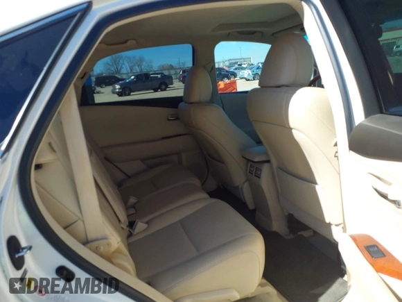 2012 Lexus RX with VIN 2T2ZK1BA3CC073186, listed as a IAAI auction lot 41681574 with 110,000 mi miles. Bid and sale history available at carsss.com. Image 8.