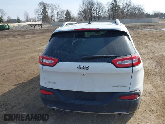 2014 Jeep Cherokee Limited with VIN 1C4PJMDS1EW277677, listed as a IAAI auction lot 41804993 with 55,010 mi miles and . Bid and sale history available at DreamBid. Image 16.