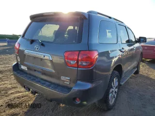 2015 Toyota Sequoia Limited with VIN 5TDJW5G13FS124445, listed as a Copart auction lot 87458304 with 120,030 mi miles and Salvage Title. Bid and sale history available at carsss.com. Image 3.