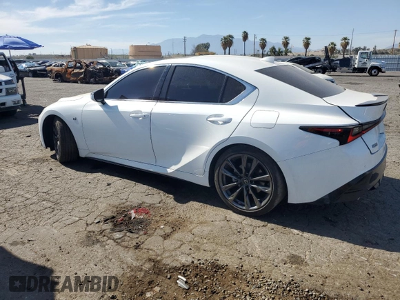 2021 Lexus IS 350 F Sport z VIN JTHGZ1B27M5046795, wystawiony jako Copart lot #52163715 z przebiegiem 40 870 mil mil oraz Szkoda całkowita • Salvage title. Historia ofert i sprzedaży dostępna na DreamBid. Obrazek 2.