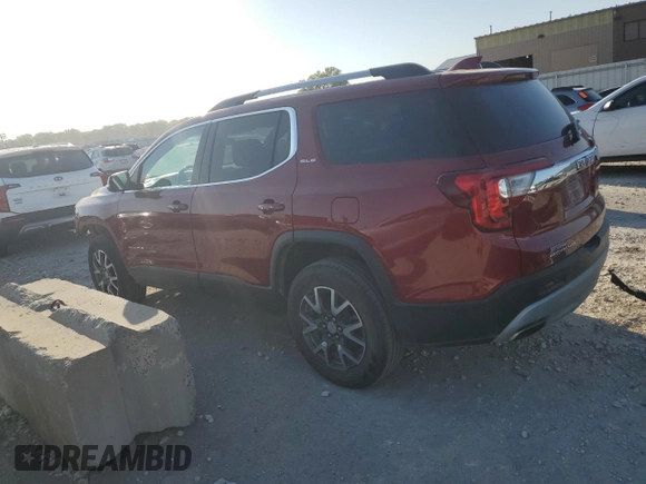2020 GMC Acadia SLE z VIN 1GKKNKLS2LZ182288, wystawiony jako Copart lot #74062224 z przebiegiem 77 987 mil mil oraz Szkody całkowita. Historia ofert i sprzedaży dostępna na DreamBid. Obrazek 2.
