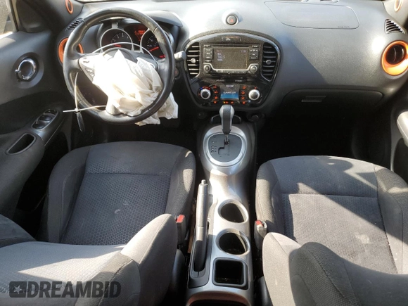 2015 Nissan Juke SV with VIN JN8AF5MV7FT550541, listed as a Copart auction lot 47573835 with 89,667 mi miles and Salvage Title. Bid and sale history available at DreamBid. Image 8.