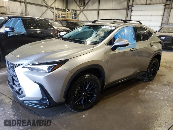 2024 Lexus NX 350h Premium with VIN 2T2GKCEZ0RC025402, listed as a Copart auction lot 61056585 with 21,632 mi miles and Clean title. Bid and sale history available at DreamBid. Image 1.