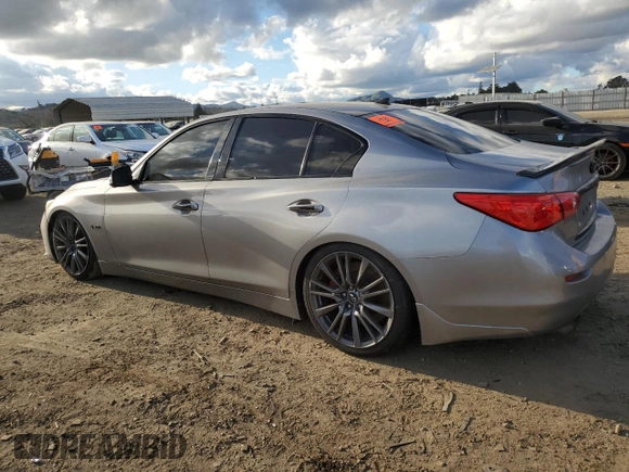 2017 Infiniti Q50 Red Sport 400 z VIN JN1FV7AP7HM850957, wystawiony jako Copart lot #46323425 z przebiegiem 98 204 mil mil oraz Szkoda całkowita • Salvage title. Historia ofert i sprzedaży dostępna na DreamBid. Obrazek 2.