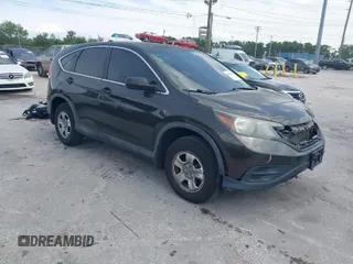 2013 Honda CR-V LX with VIN 5J6RM3H35DL038057, listed as a IAAI auction lot 41878198 with 138,196 mi miles. Bid and sale history available at carsss.com. Image 1.