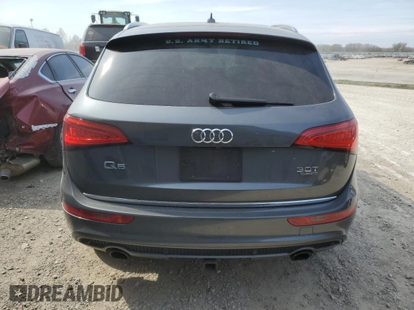2015 Audi Q5 Premium Plus with VIN WA1DGAFP7FA085584, listed as a Copart auction lot 47444634 with 137,721 mi miles and Salvage Title. Bid and sale history available at carsss.com. Image 6.
