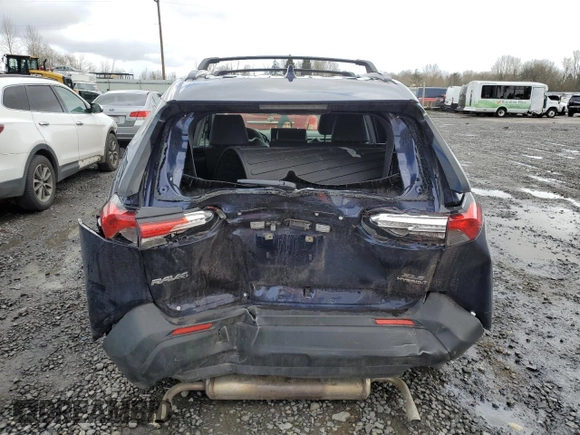2024 Toyota RAV4 Hybrid XLE Premium with VIN JTMB6RFV4RD151024, listed as a Copart auction lot 46646405 with 3,310 mi miles and Salvage Title. Bid and sale history available at DreamBid. Image 6.
