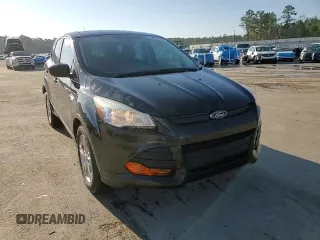 2014 Ford Escape S with VIN 1FMCU0F7XEUD14465, listed as a Copart auction lot 48745145 with 105,523 mi miles and Salvage Title. Bid and sale history available at carsss.com. Image 14.