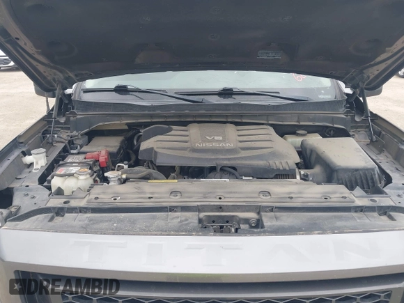 2020 Nissan Titan Platinum Reserve with VIN 1N6AA1EF1LN503027, listed as a IAAI auction lot 41937860 with 88,250 mi miles and . Bid and sale history available at DreamBid. Image 10.