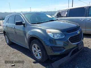2017 Chevrolet Equinox LS z VIN 2GNALBEK2H1529586, wystawiony jako IAAI lot #42118374 z przebiegiem 131 745 mil mil oraz . Historia ofert i sprzedaży dostępna na DreamBid. Obrazek 1.