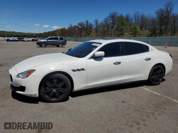 2016 Maserati Quattroporte S Q4 z VIN ZAM56RRA7G1186026, wystawiony jako Copart lot #56308025 z przebiegiem 113 232 mil mil oraz Czysty tytuł • Clean title. Historia ofert i sprzedaży dostępna na DreamBid. Obrazek 1.