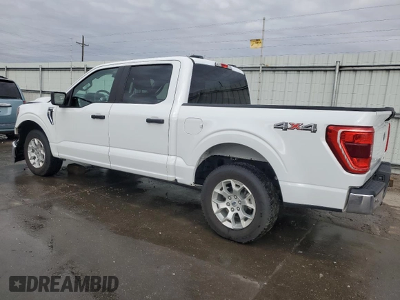 2023 Ford F-150 XL with VIN 1FTEW1EP3PFC53689, listed as a Copart auction lot 51655475 with 17,681 mi miles and Salvage title. Bid and sale history available at DreamBid. Image 2.