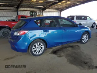 2012 Mazda 3 i Grand Touring with VIN JM1BL1M80C1609710, listed as a Copart auction lot 47229415 with 176,243 mi miles and Salvage Title. Bid and sale history available at DreamBid. Image 3.