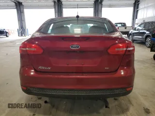 2017 Ford Focus SE with VIN 1FADP3F26HL219505, listed as a Copart auction lot 51641645 with 70,543 mi miles and Salvage Title. Bid and sale history available at carsss.com. Image 6.
