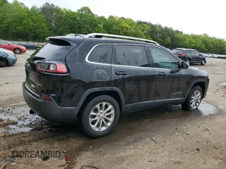2019 Jeep Cherokee Latitude with VIN 1C4PJMCXXKD432988, listed as a Copart auction lot 52958215 with 65,585 mi miles and Salvage title. Bid and sale history available at DreamBid. Image 3.