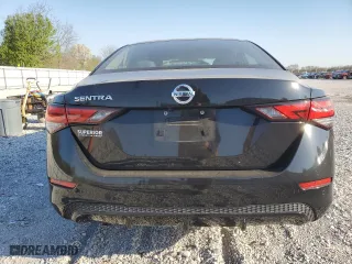 2021 Nissan Sentra S with VIN 3N1AB8BV4MY245730, listed as a Copart auction lot 50552195 with 88,102 mi miles and Salvage Title. Bid and sale history available at carsss.com. Image 6.