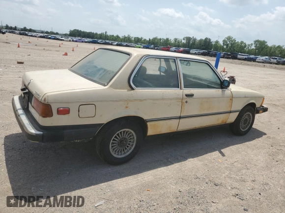 1980 BMW 3 Series z VIN 7158766, wystawiony jako Copart lot #54702995 z przebiegiem 159 080 mil mil oraz Czysty tytuł • Clean title. Historia ofert i sprzedaży dostępna na DreamBid. Obrazek 3.