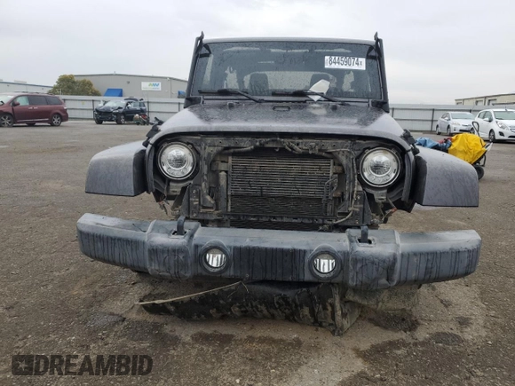 2018 Jeep Wrangler Unlimited Rubicon Recon с VIN 1C4HJWFG8JL847890, выставлен на аукционе Copart как лот 84459074 с пробегом 50 855 миль миль и Списание • Salvage title. История ставок и продаж доступна на DreamBid. Изображение 5.