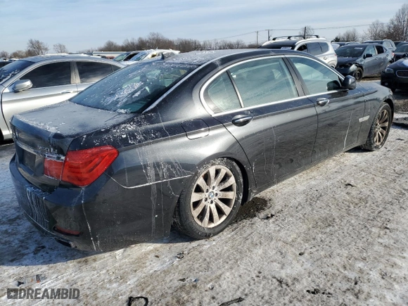 2009 BMW 7 Series 750Li with VIN WBAKB83589CY59533, listed as a Copart auction lot 42197165 with 169,212 mi miles and Clean Title. Bid and sale history available at carsss.com. Image 3.