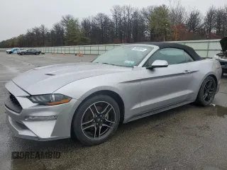 2020 Ford Mustang EcoBoost with VIN 1FATP8UH5L5137746, listed as a Copart auction lot 48690255 with 104,831 mi miles and Salvage Title. Bid and sale history available at carsss.com. Image 1.