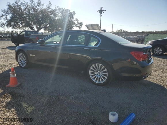 2012 BMW 7 Series 750Li with VIN WBAKB8C55CC965333, listed as a Copart auction lot 84319504 with 80,042 mi miles and Non Repairable. Bid and sale history available at carsss.com. Image 2.