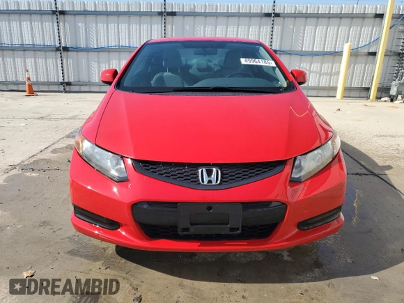 2012 Honda Civic Cpe LX with VIN 2HGFG3B53CH537169, listed as a Copart auction lot 49964185 with 141,999 mi miles and Salvage Title. Bid and sale history available at carsss.com. Image 5.