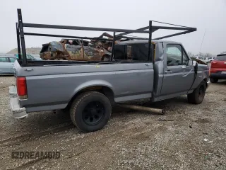 1987 Ford F-150 with VIN 1FTDF15Y6HPA66012, listed as a Copart auction lot 85805244 with 32,344 mi miles and Salvage Title. Bid and sale history available at carsss.com. Image 3.