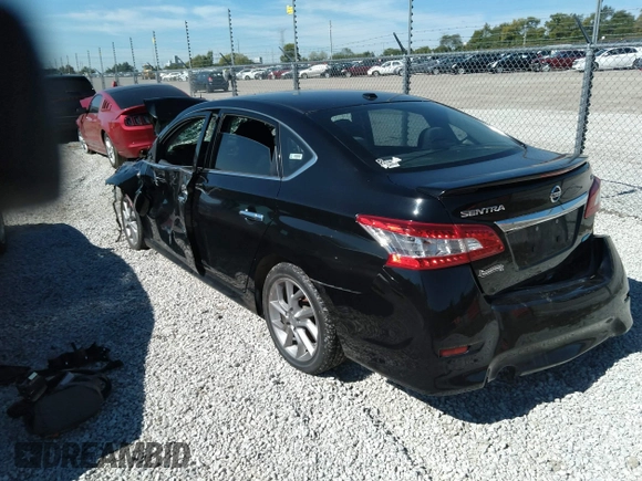 2014 Nissan Sentra SR with VIN 3N1AB7AP7EY279983, listed as a IAAI auction lot 34572411 with Not Provided miles and . Bid and sale history available at DreamBid. Image 3.