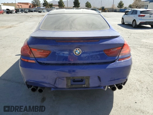 2014 BMW M6 with VIN WBSLX9C5XED160190, listed as a Copart auction lot 48160905 with 47,034 mi miles and Salvage title. Bid and sale history available at DreamBid. Image 6.