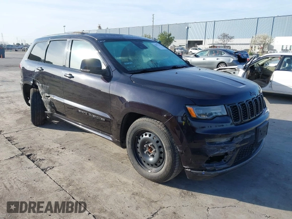 2018 Jeep Grand Cherokee High Altitude with VIN 1C4RJFCGXJC303450, listed as a IAAI auction lot 41855228 with 78,603 mi miles. Bid and sale history available at carsss.com. Image 1.