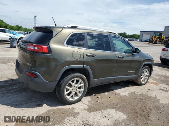 2015 Jeep Cherokee Latitude with VIN 1C4PJLCB1FW689191, listed as a Copart auction lot 55698695 with 114,070 mi miles and Clean Title. Bid and sale history available at carsss.com. Image 3.